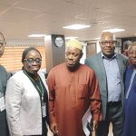 Yesterday the President NACLP, the LOC Chairman, VP NACLP and Sec paid a courtesy visit to Engr. Olufunso Adebiyi the  Permanent Secretary Federal Ministry of Health